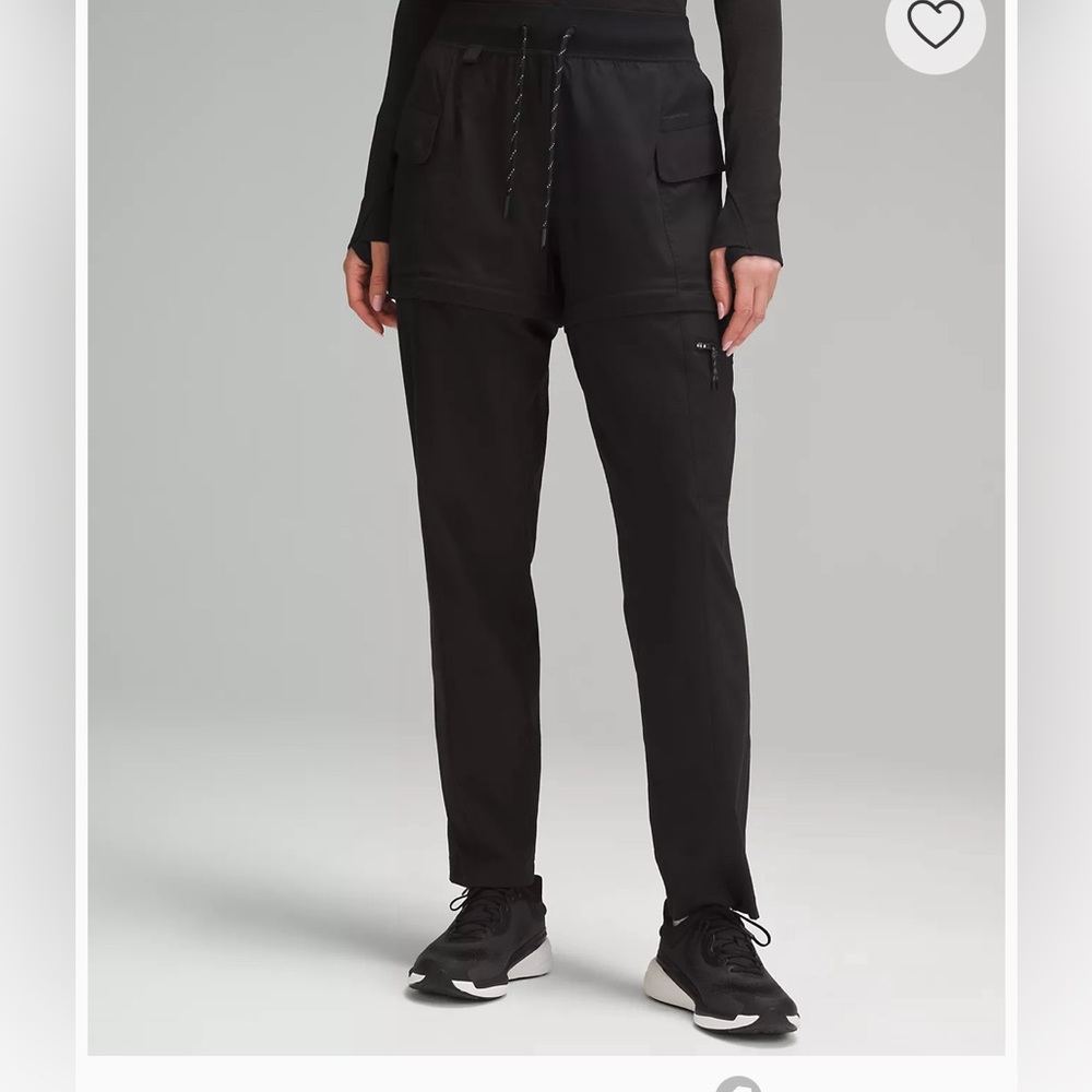 Lululemon Convertible High-Rise Hiking Pant